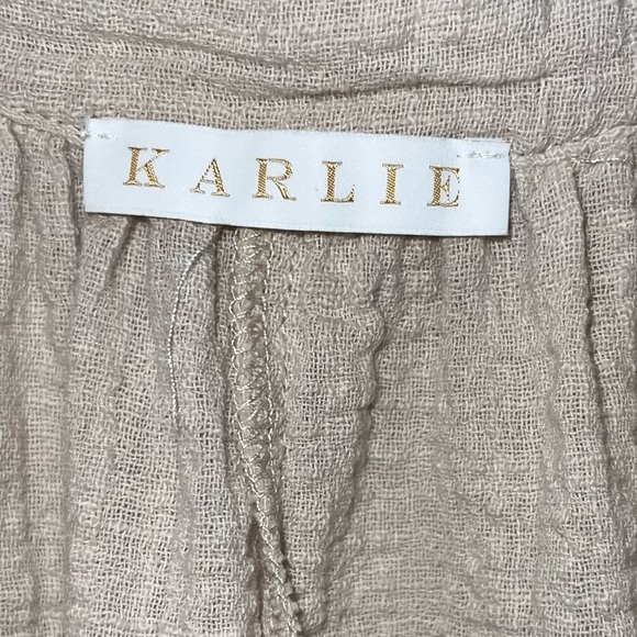 Karlie Tank Top Beige - Picture 2 of 3